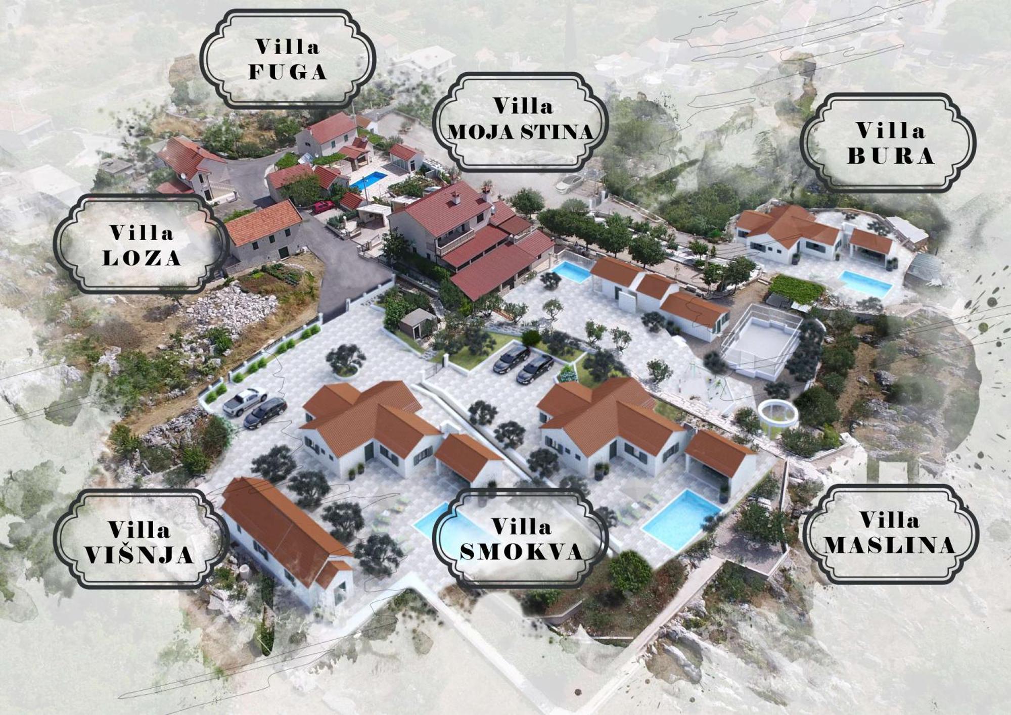 Villa Loza - Resort Moja Stina Seoca Ngoại thất bức ảnh